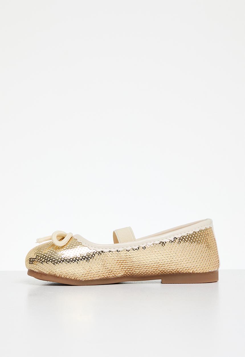 Pop Candy - Sequined pumps - gold