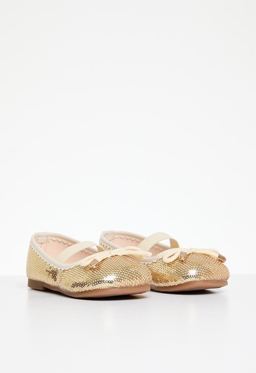 Pop Candy - Sequined pumps - gold