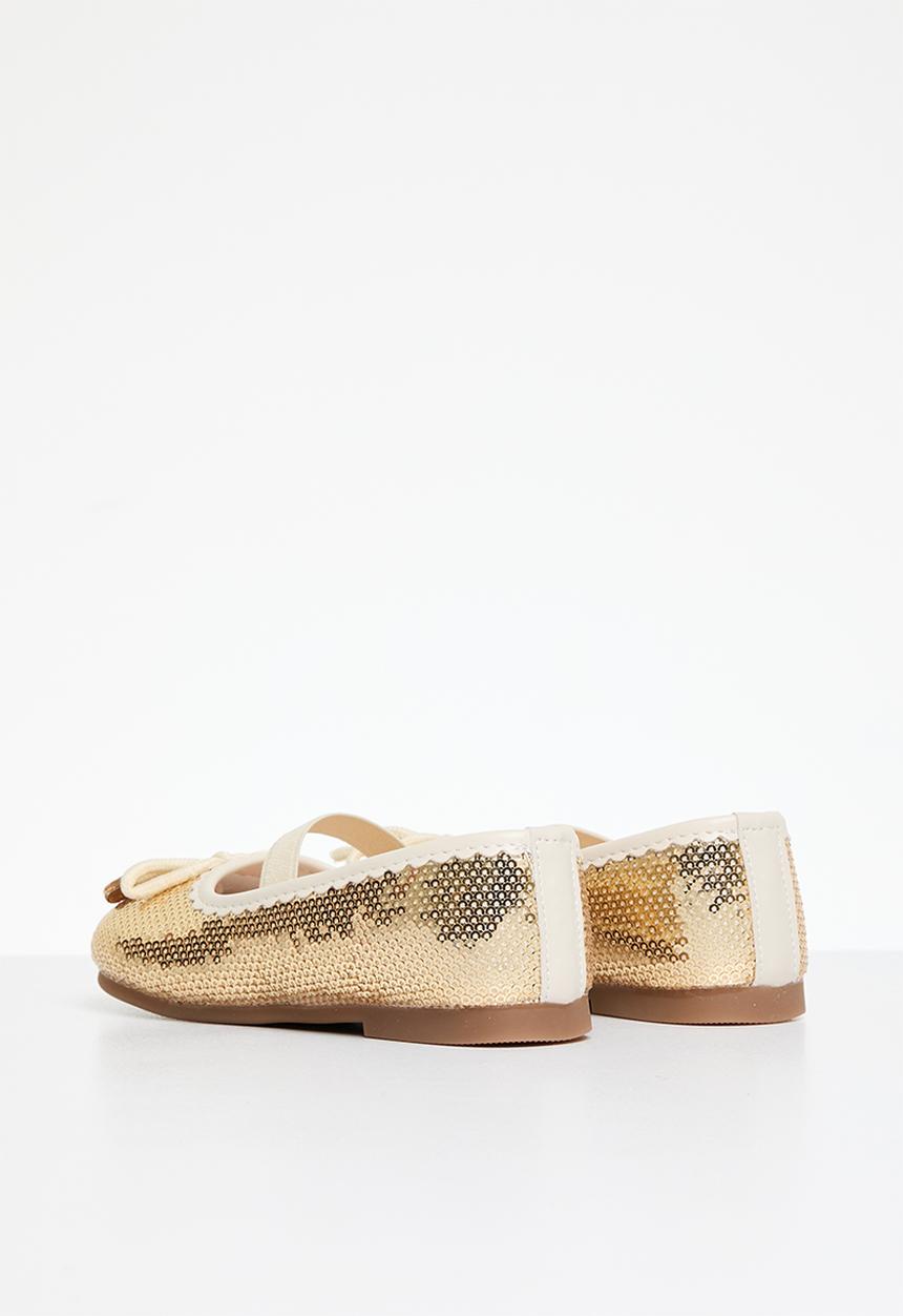 Pop Candy - Sequined pumps - gold