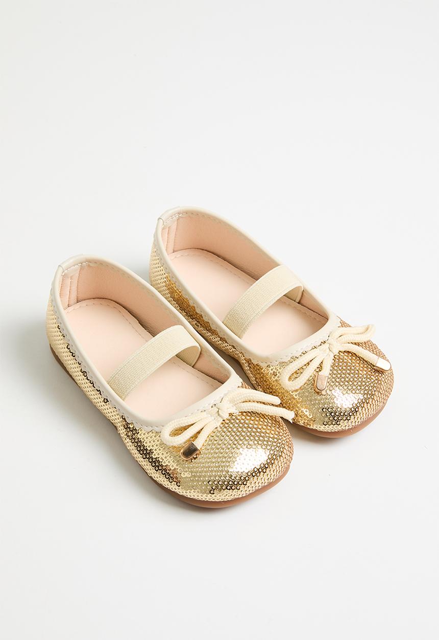 Pop Candy - Sequined pumps - gold