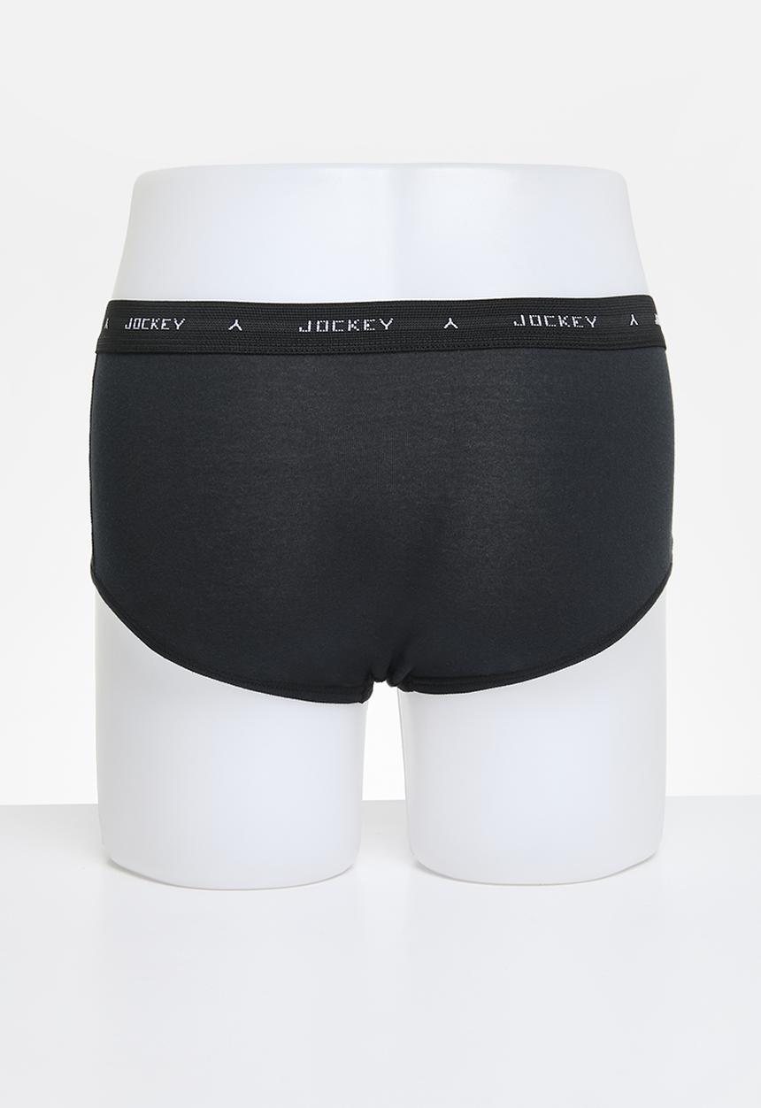 Jockey - 3 Pack rib y-front Brief - multi 