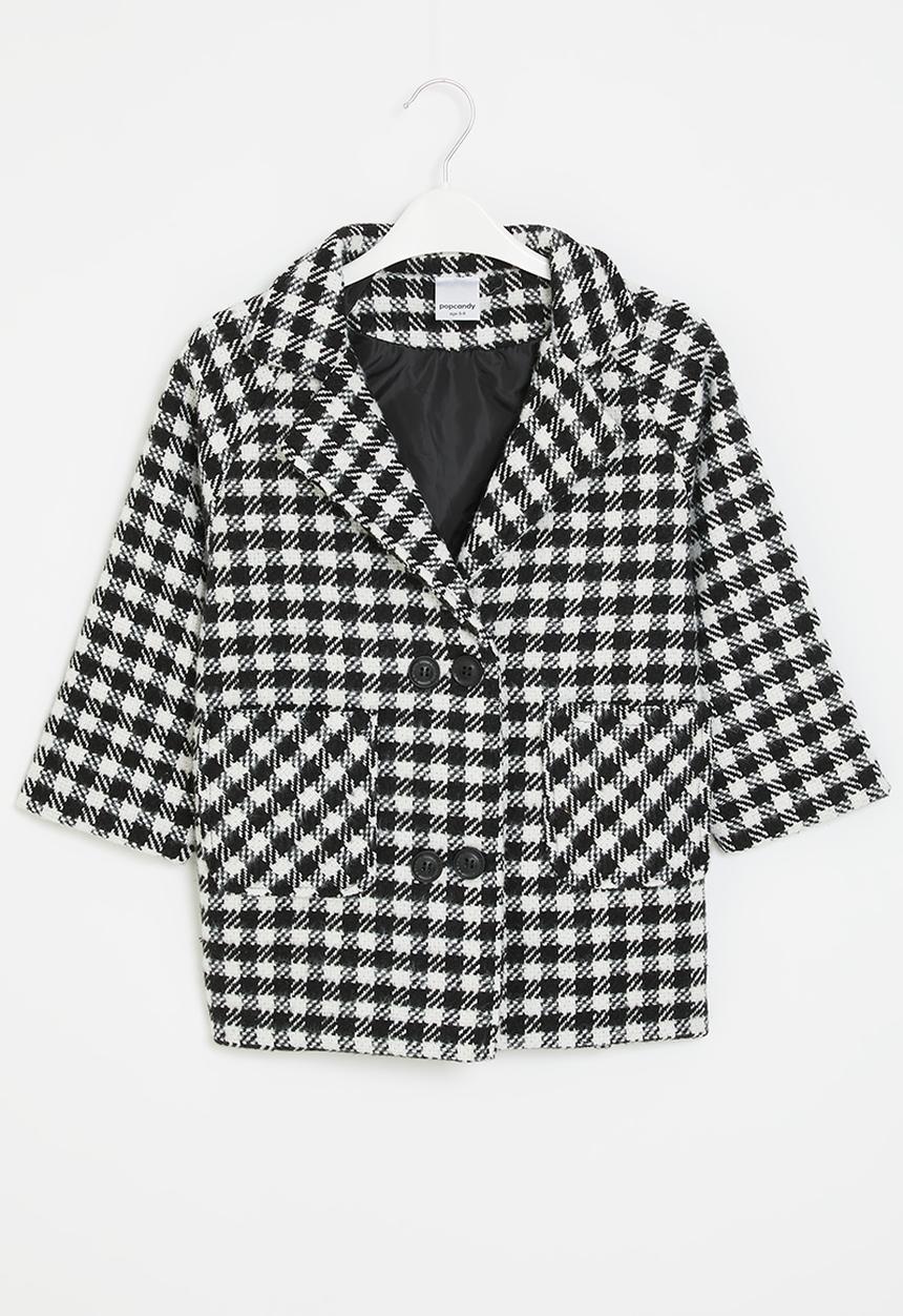 Pop Candy - Single breast jacket - black & white