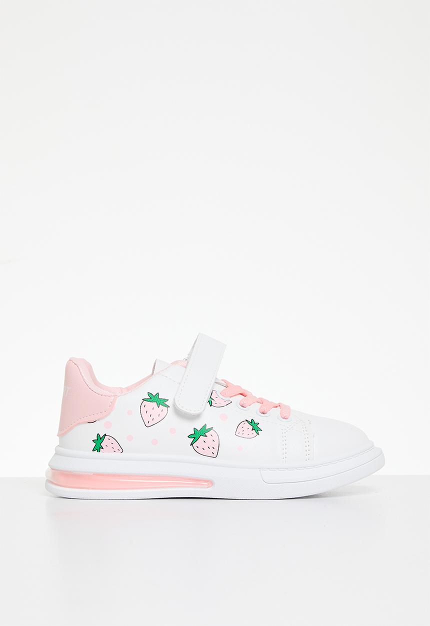 Pop Candy - Printed sneakers - pink & white