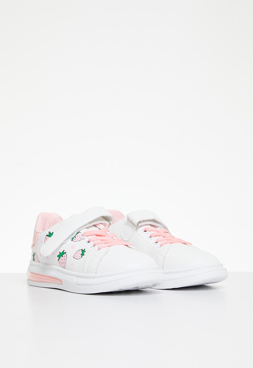 Pop Candy - Printed sneakers - pink & white