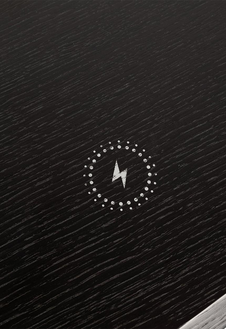 Hertex Haus - Constellation Wireless Charging Nightstand - Black