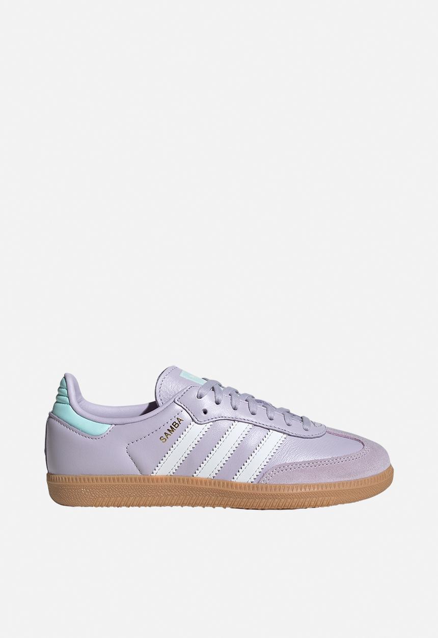 adidas Originals - Samba Og J - Silver Dawn/Crystal White/Semi Flash Aqua