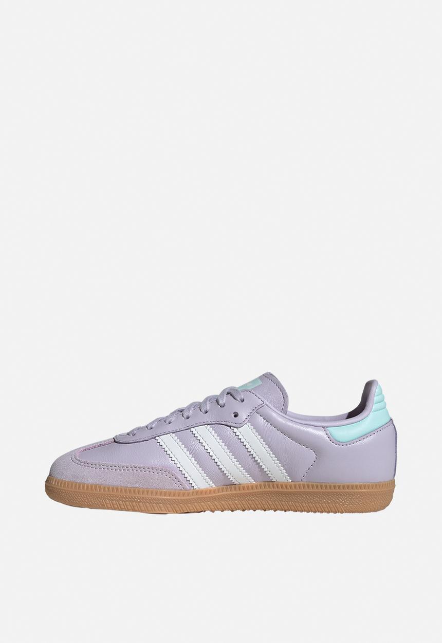 adidas Originals - Samba Og J - Silver Dawn/Crystal White/Semi Flash Aqua
