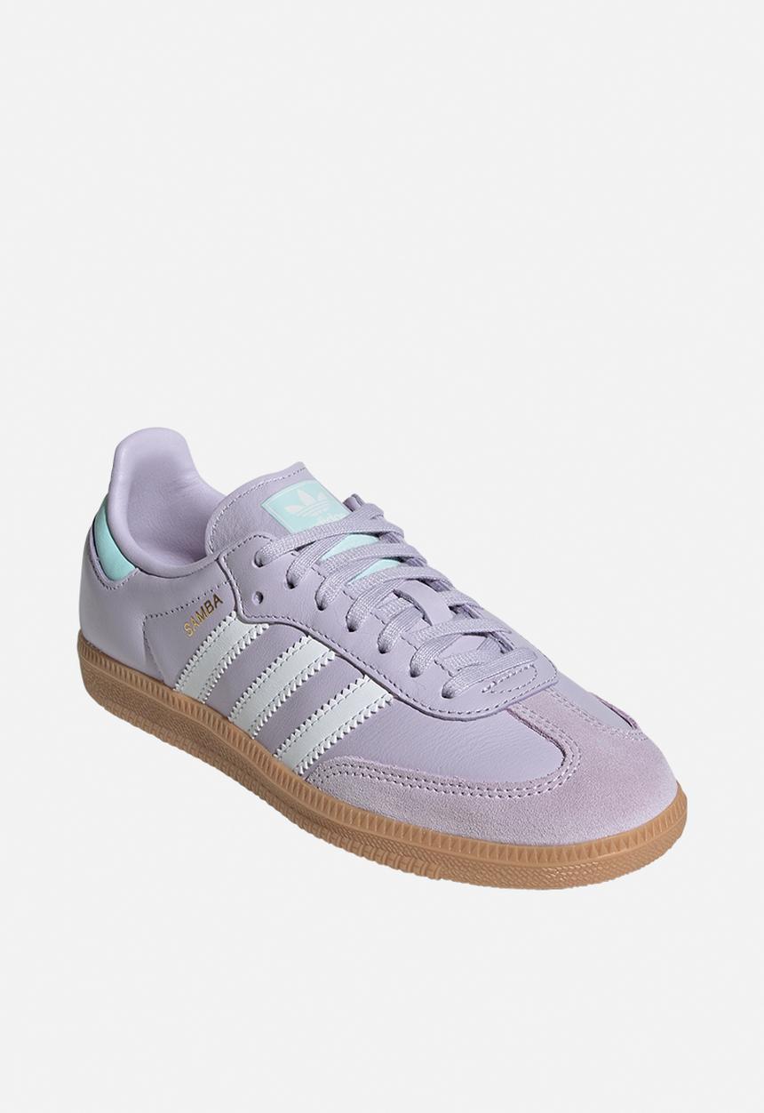 adidas Originals - Samba Og J - Silver Dawn/Crystal White/Semi Flash Aqua
