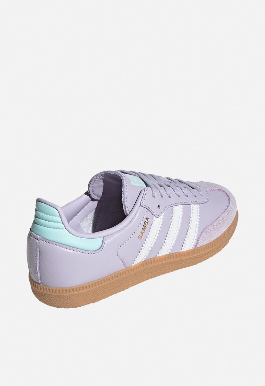 adidas Originals - Samba Og J - Silver Dawn/Crystal White/Semi Flash Aqua