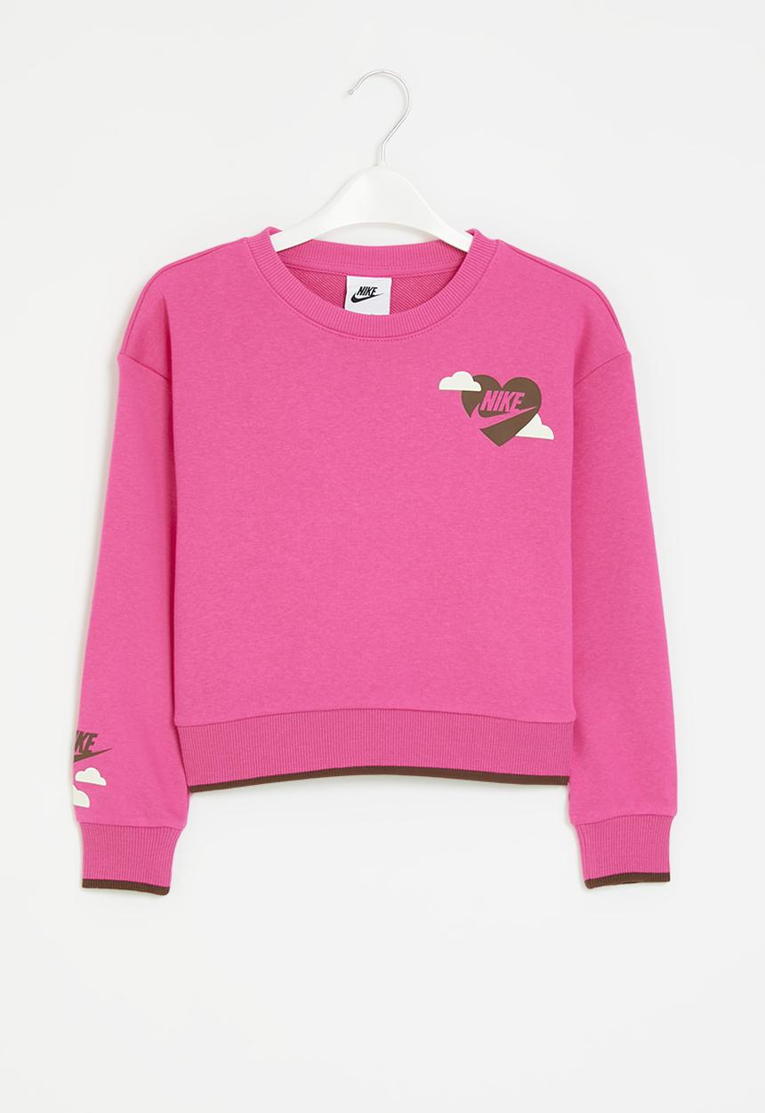 Nike - Nkg sweet swoosh crew - alchemy pink