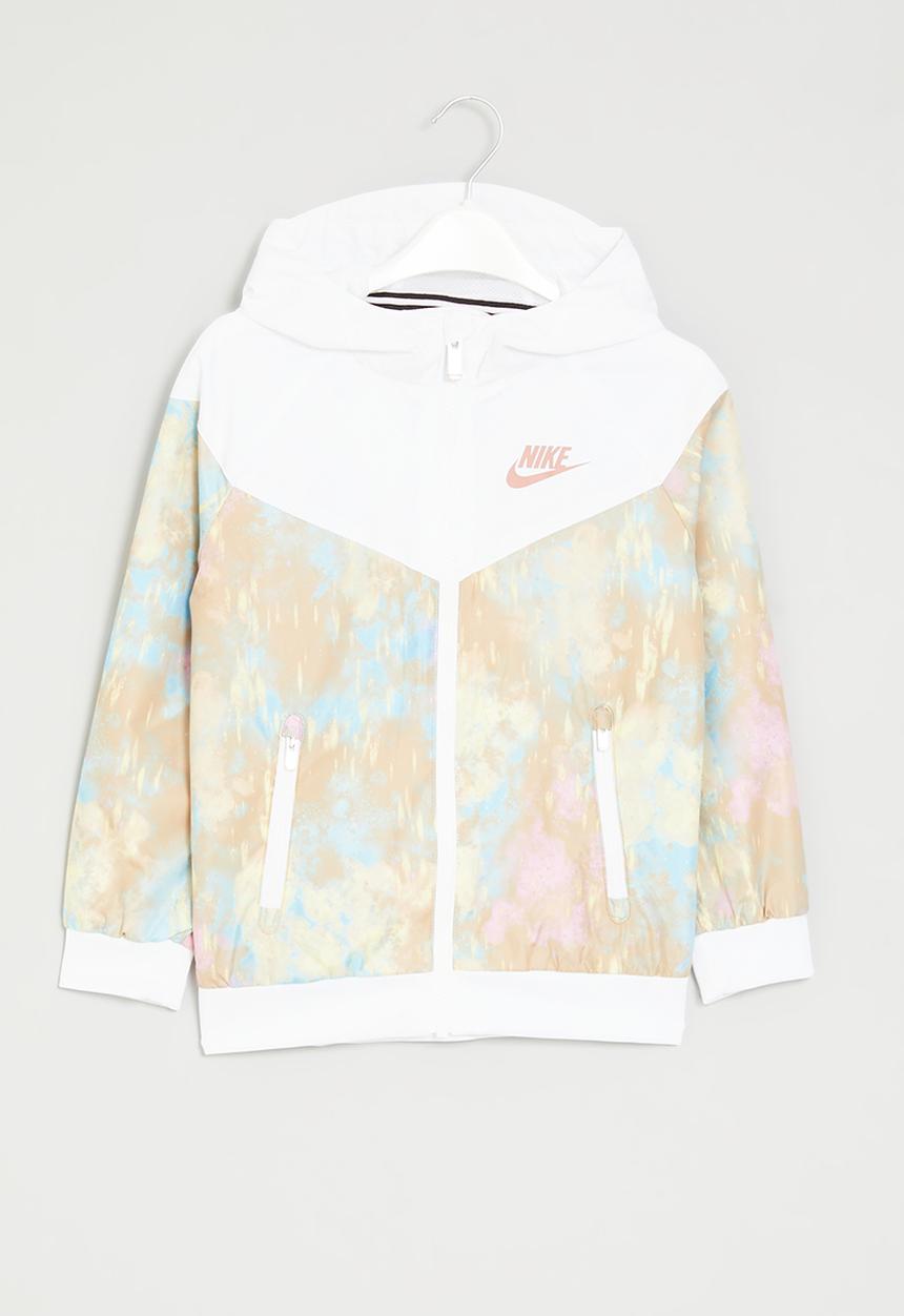 Nike - Nkn printed windrunner jacket - sanddrift