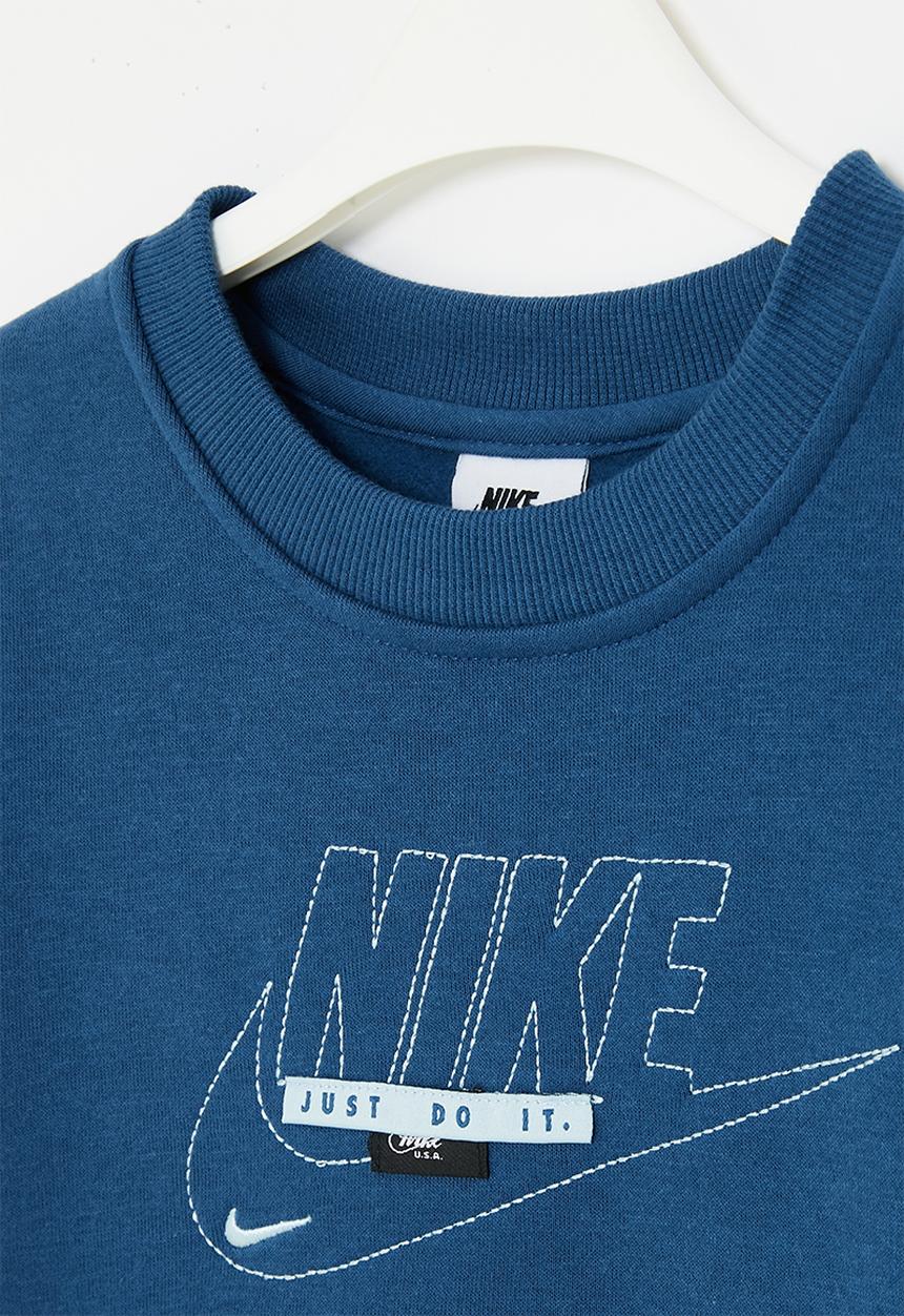 Nike - Nkb b nsw club specialty crew - court blue