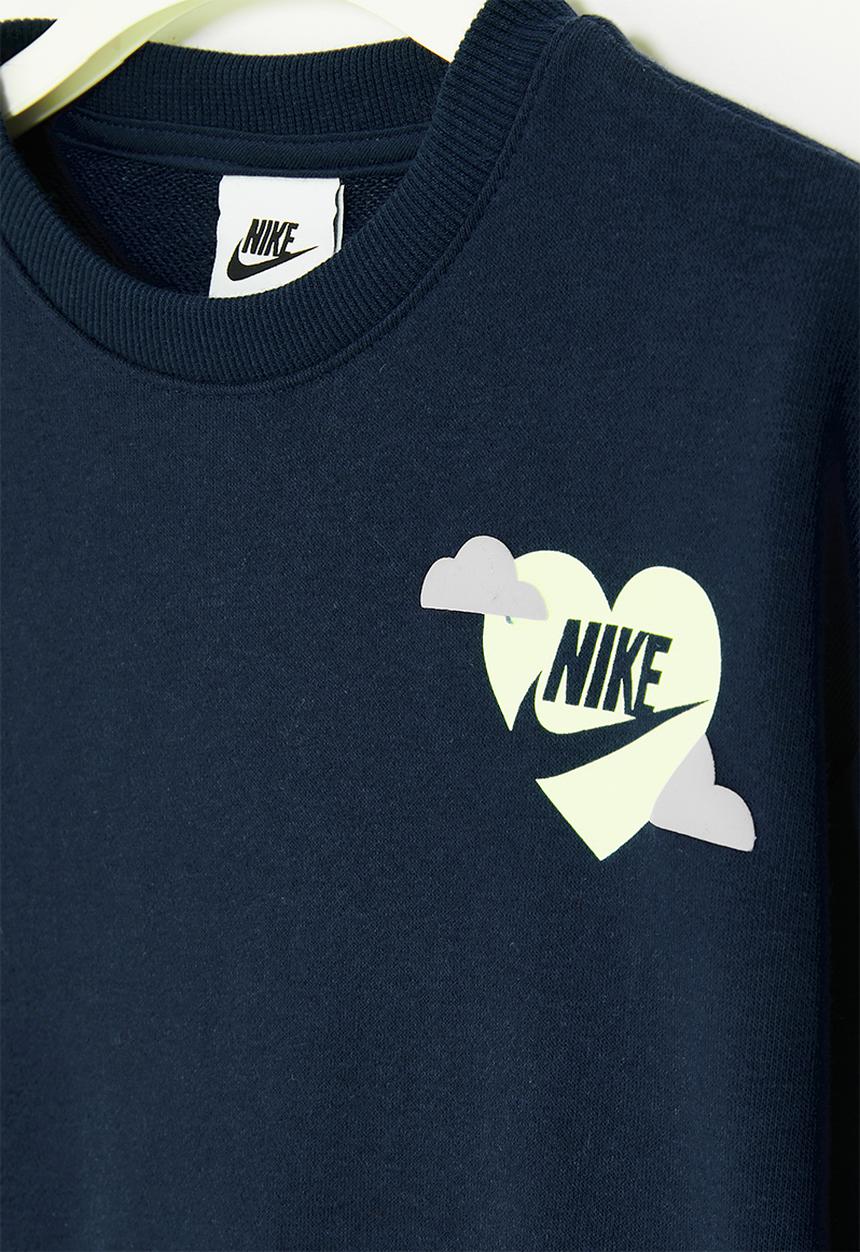 Nike - Nkg sweet swoosh crew - midnight navy