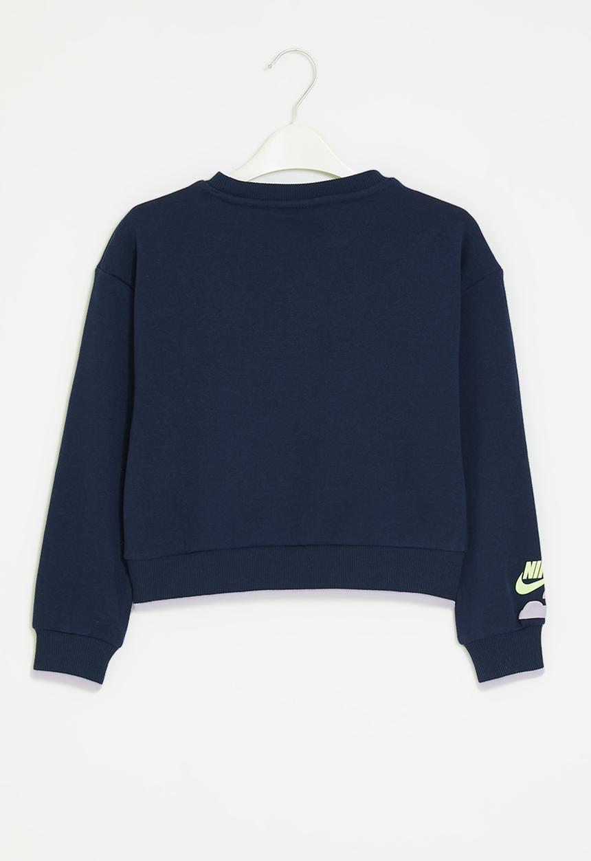 Nike - Nkg sweet swoosh crew - midnight navy