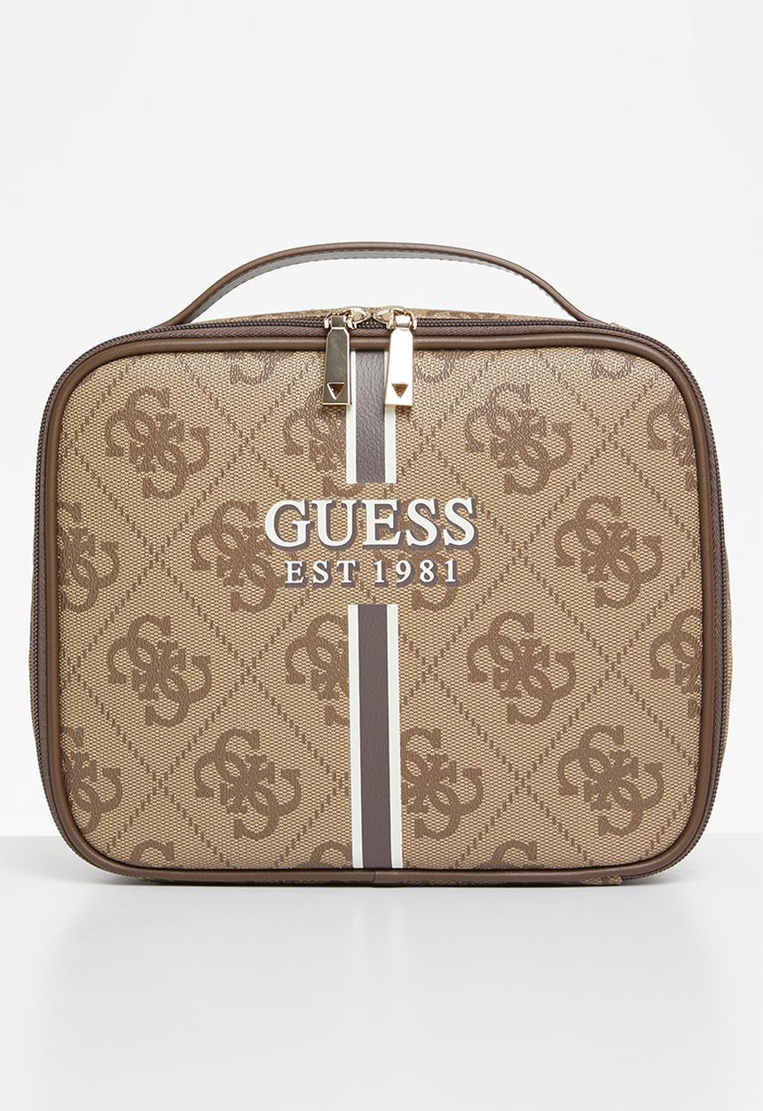 GUESS - Kallisto cosmetic organizer case - latte