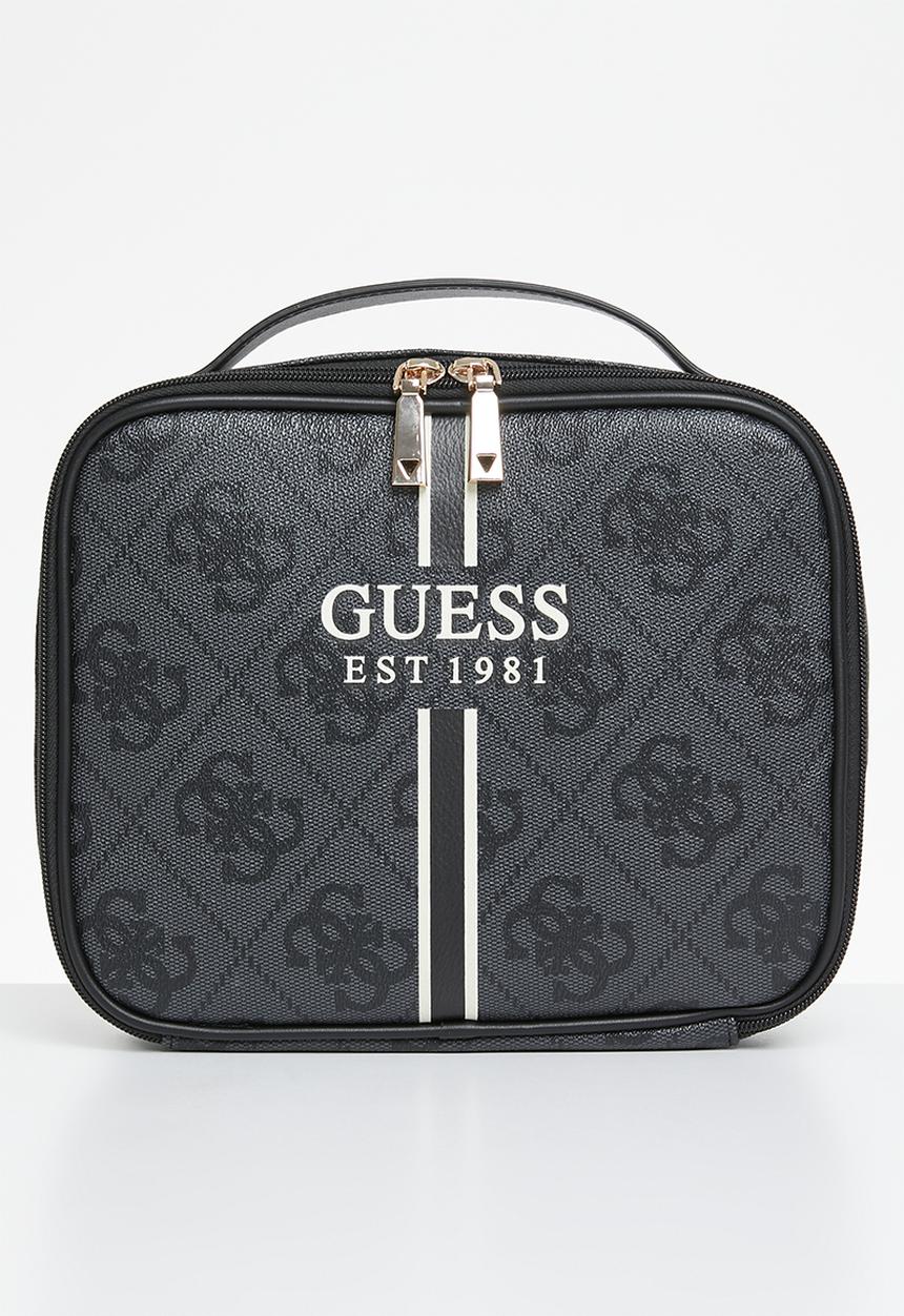 GUESS - Kallisto cosmetic organzr case - coal