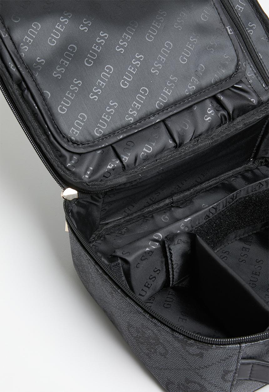 GUESS - Kallisto cosmetic organzr case - coal
