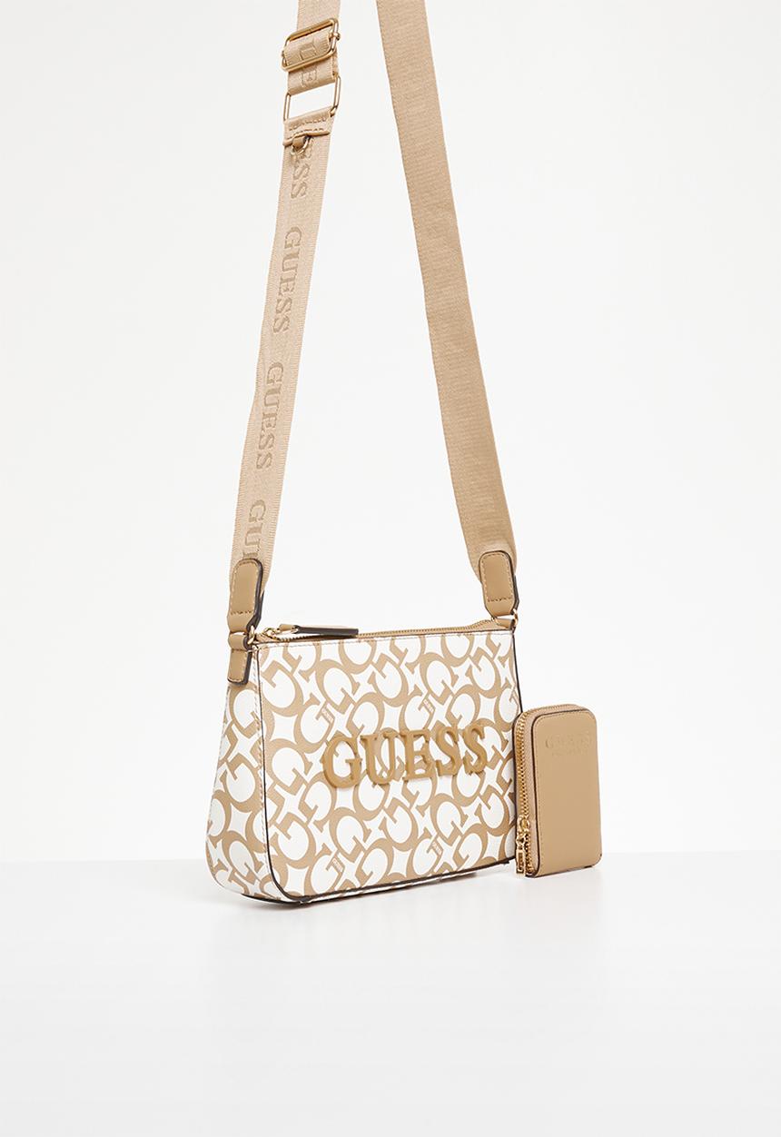 GUESS - Beacon falls mini xbody top zp - caramel 