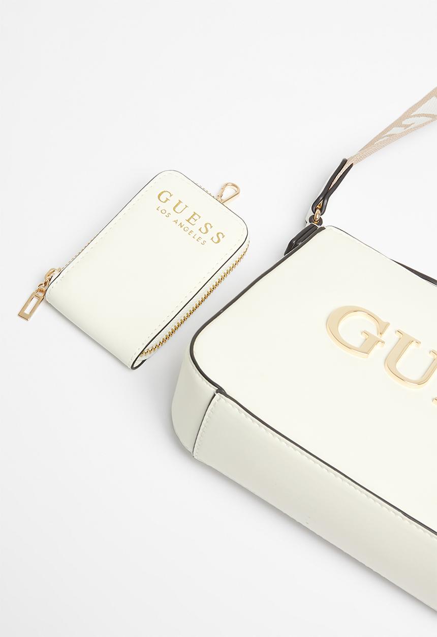 GUESS - Beacon falls mini xbody top zp - cream