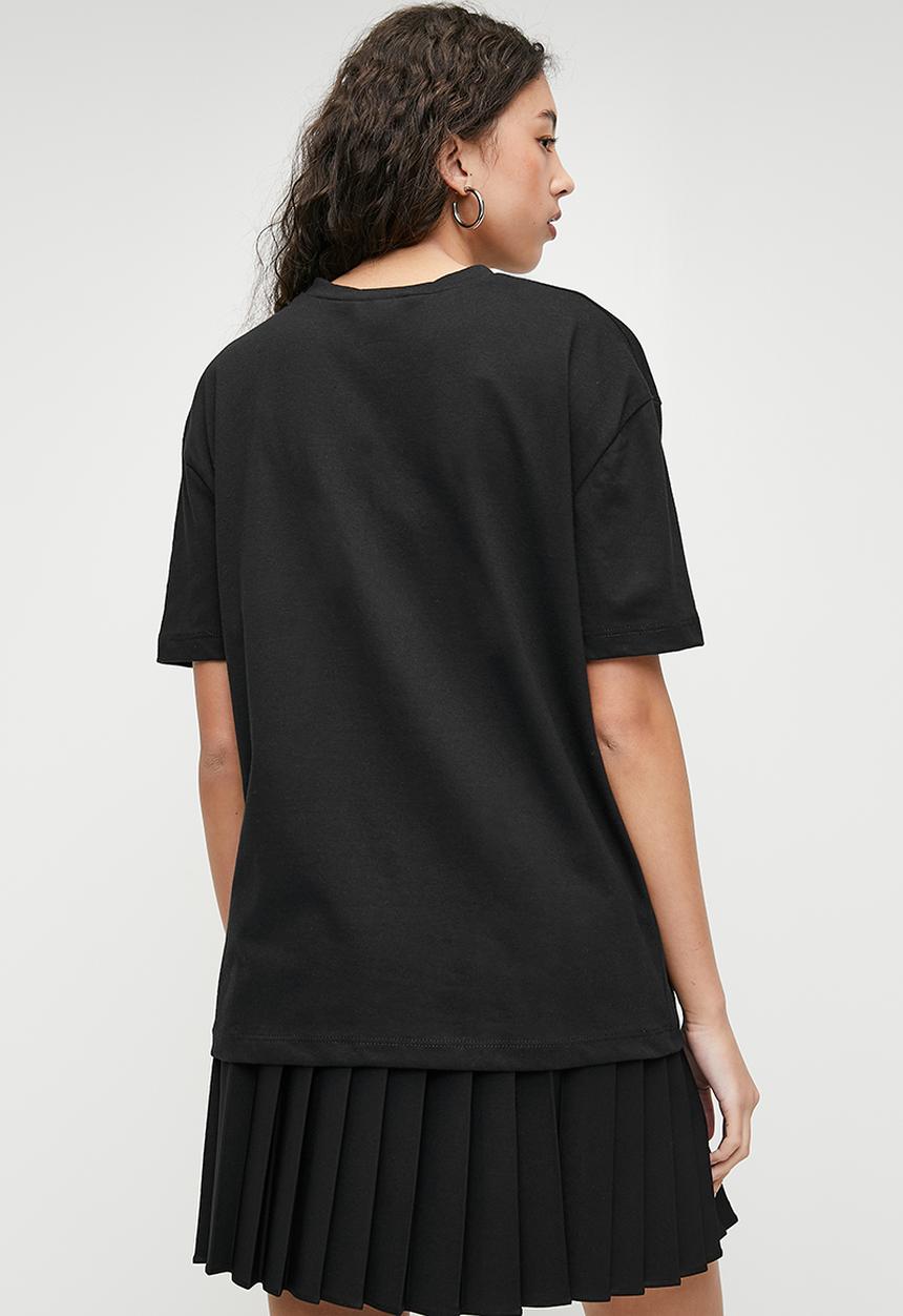 Blake - Plain tee - black