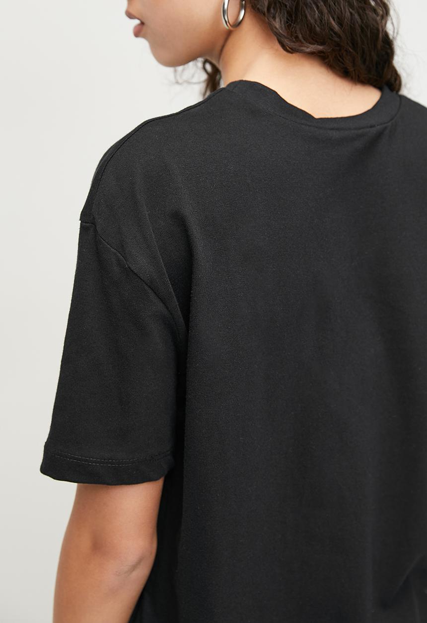 Blake - Plain tee - black
