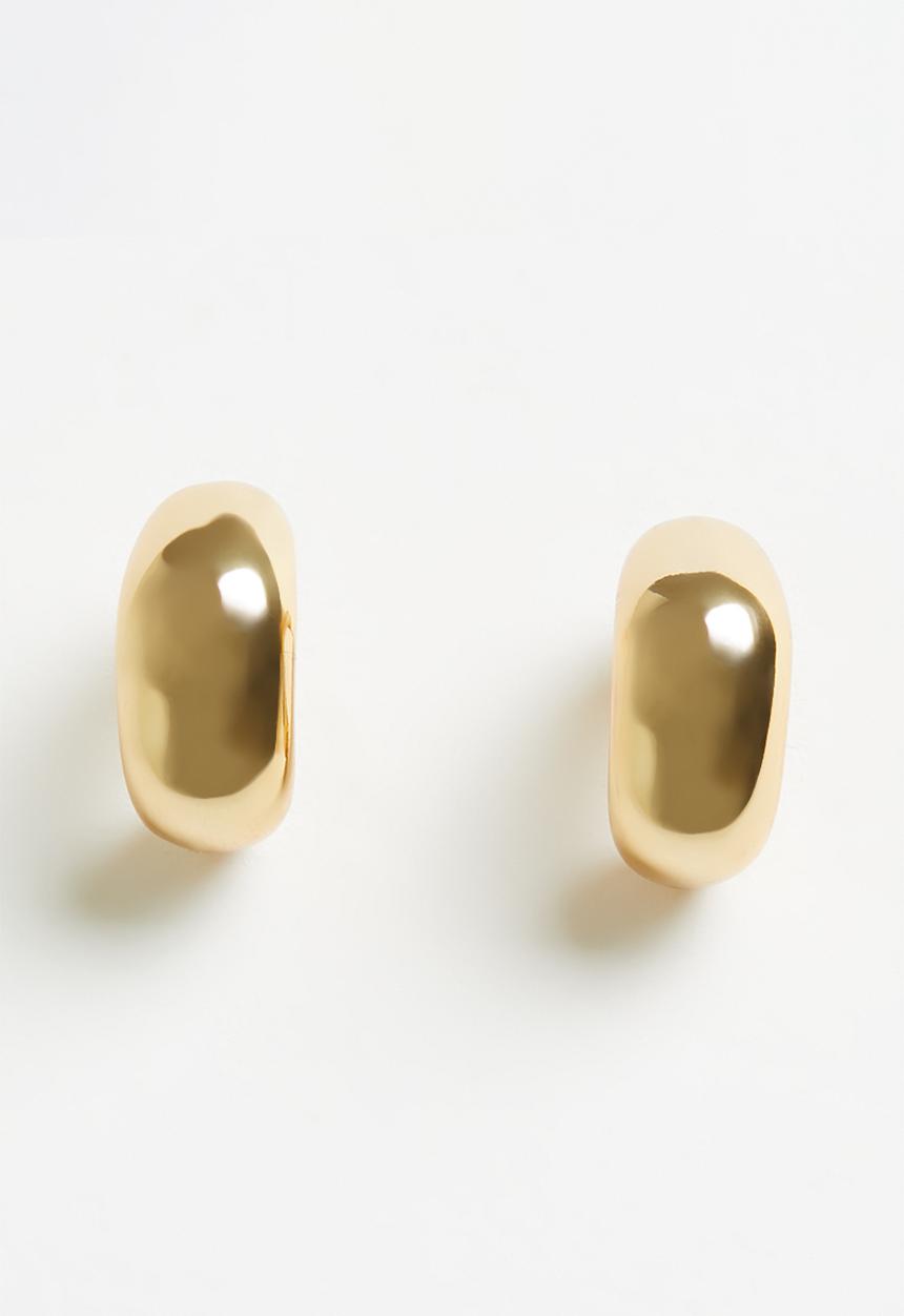 Me&B - Curved Hoop - Gold