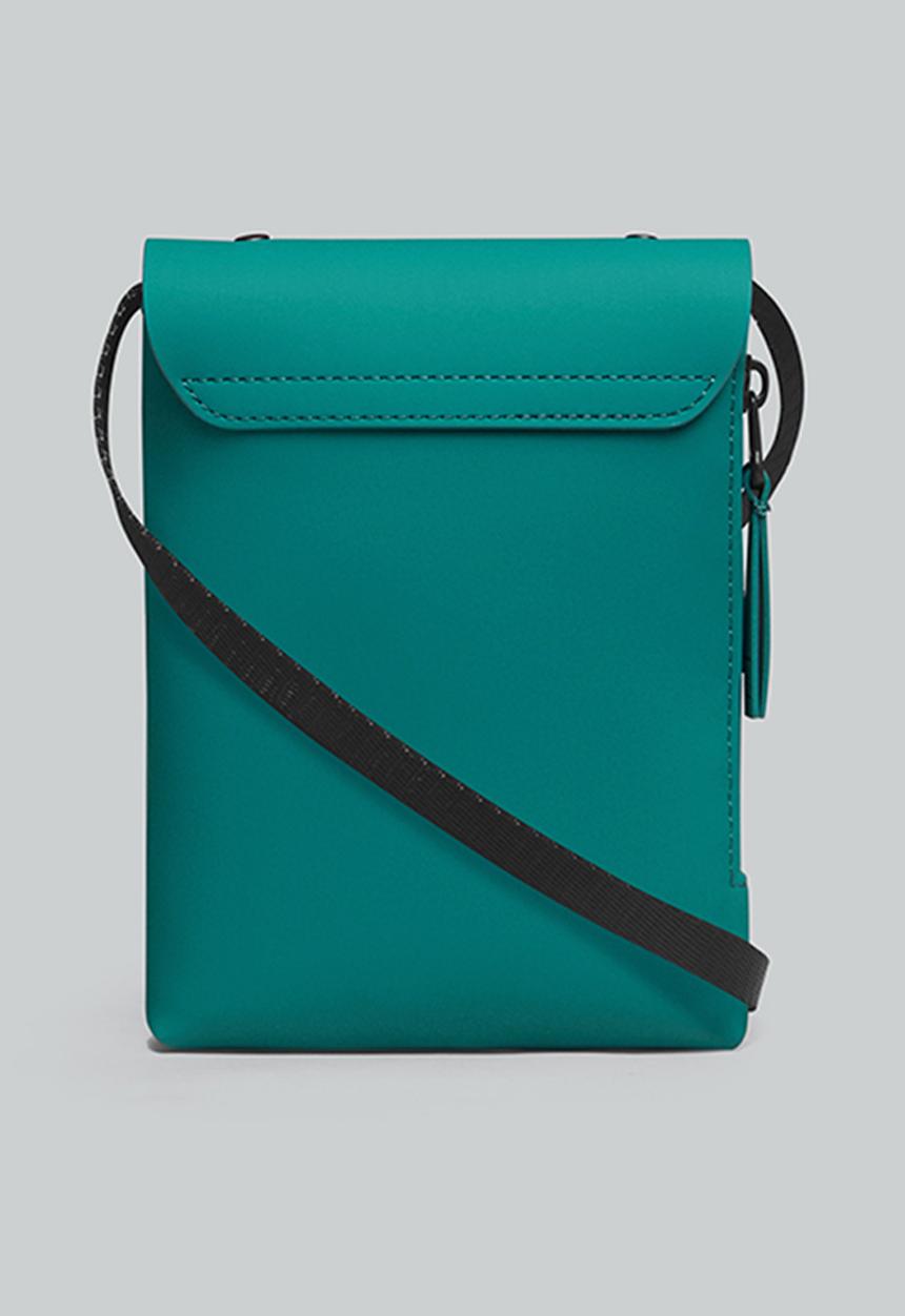 Gaston Luga - Splash crossbody bag - petrol