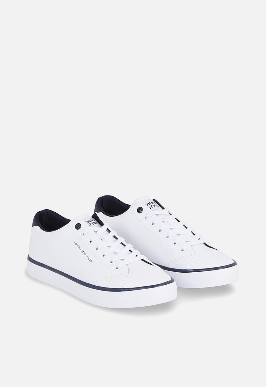 Tommy Hilfiger - Th hi vulc core low leather - white