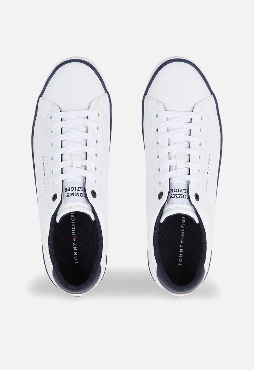 Tommy Hilfiger - Th hi vulc core low leather - white