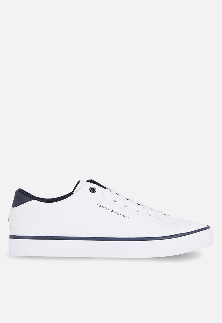 Tommy Hilfiger - Th hi vulc core low leather - white