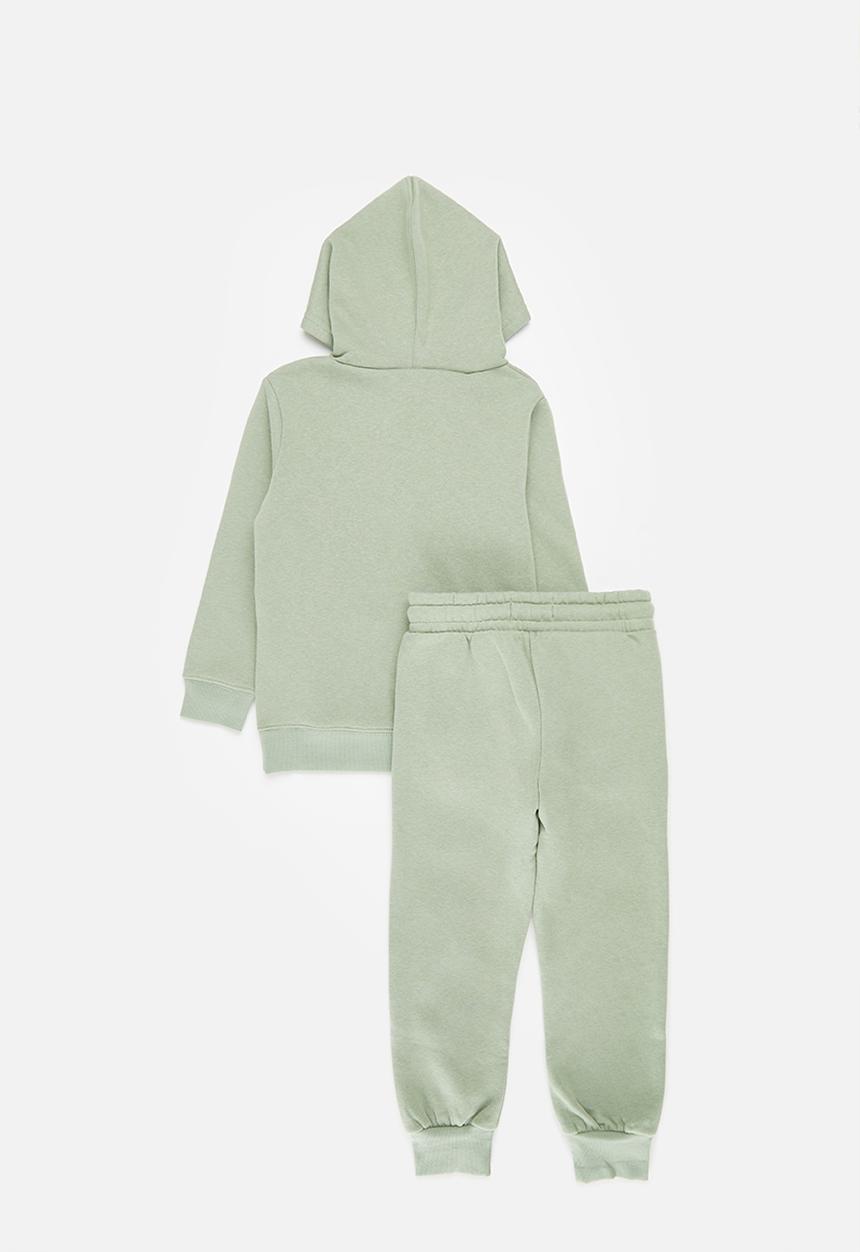 Cotton On - Multipack milo hoodie & marlo trackpant - deep sage/good times