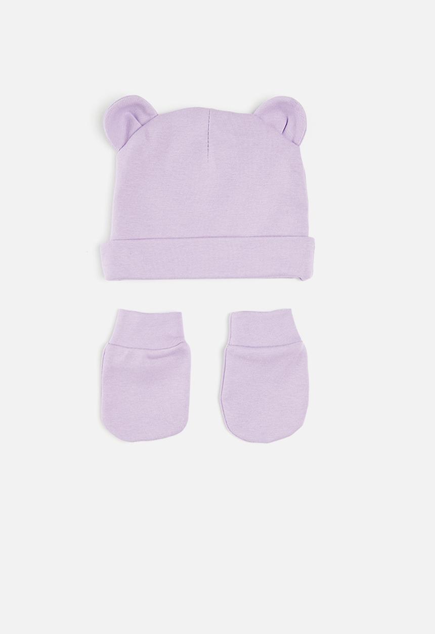Pop Candy - Beanie & mitten set - purple