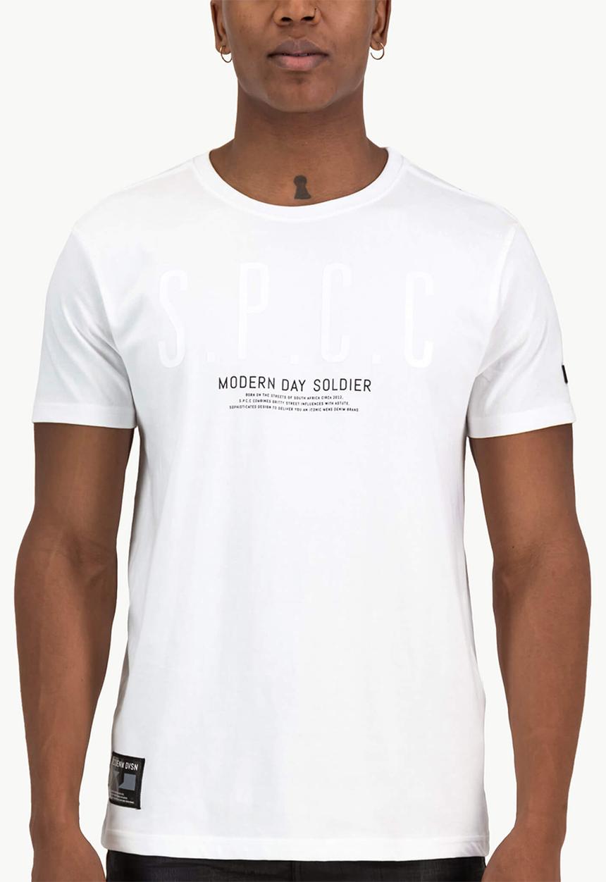 S.P.C.C - Kinkirk Fashion Regular Fit Tees - Optical White