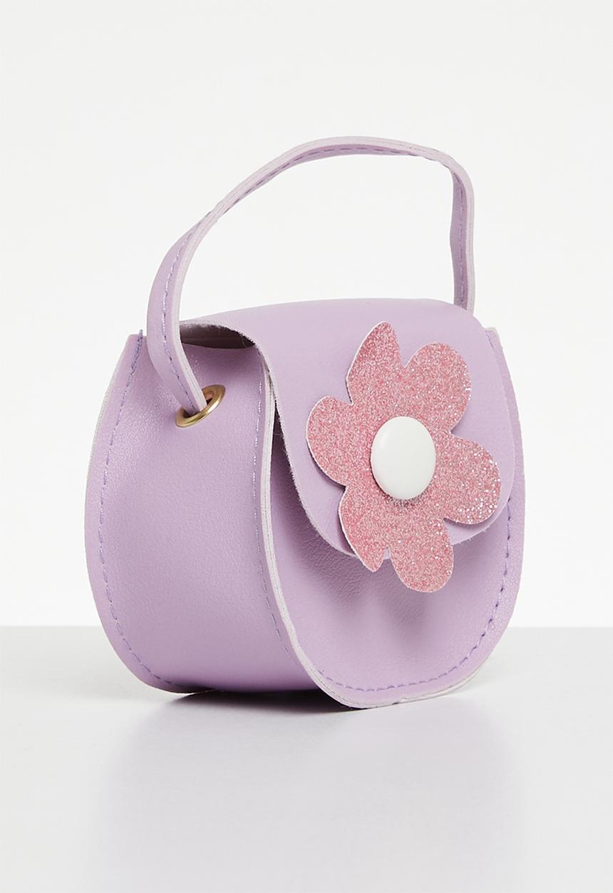 Pop Candy - Floral décor hand bag - purple