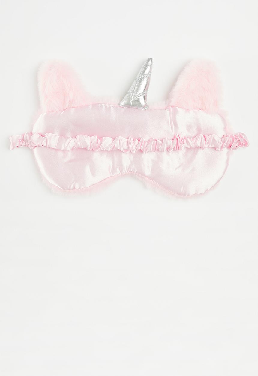 Pop Candy - Unicorn eye mask-pink & white