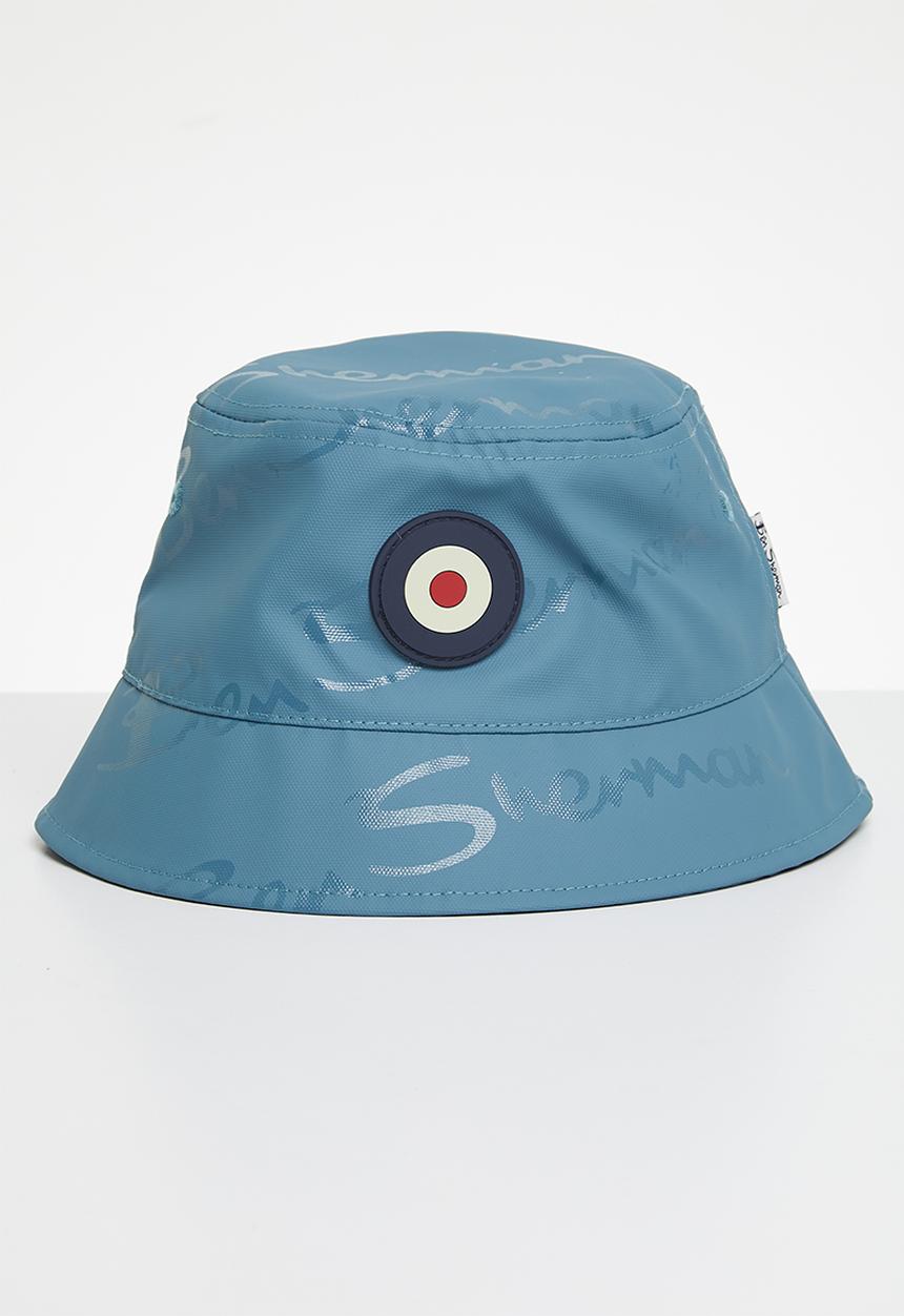 Ben Sherman - Wax Plastisol Tar Bucket Hat - Citadel
