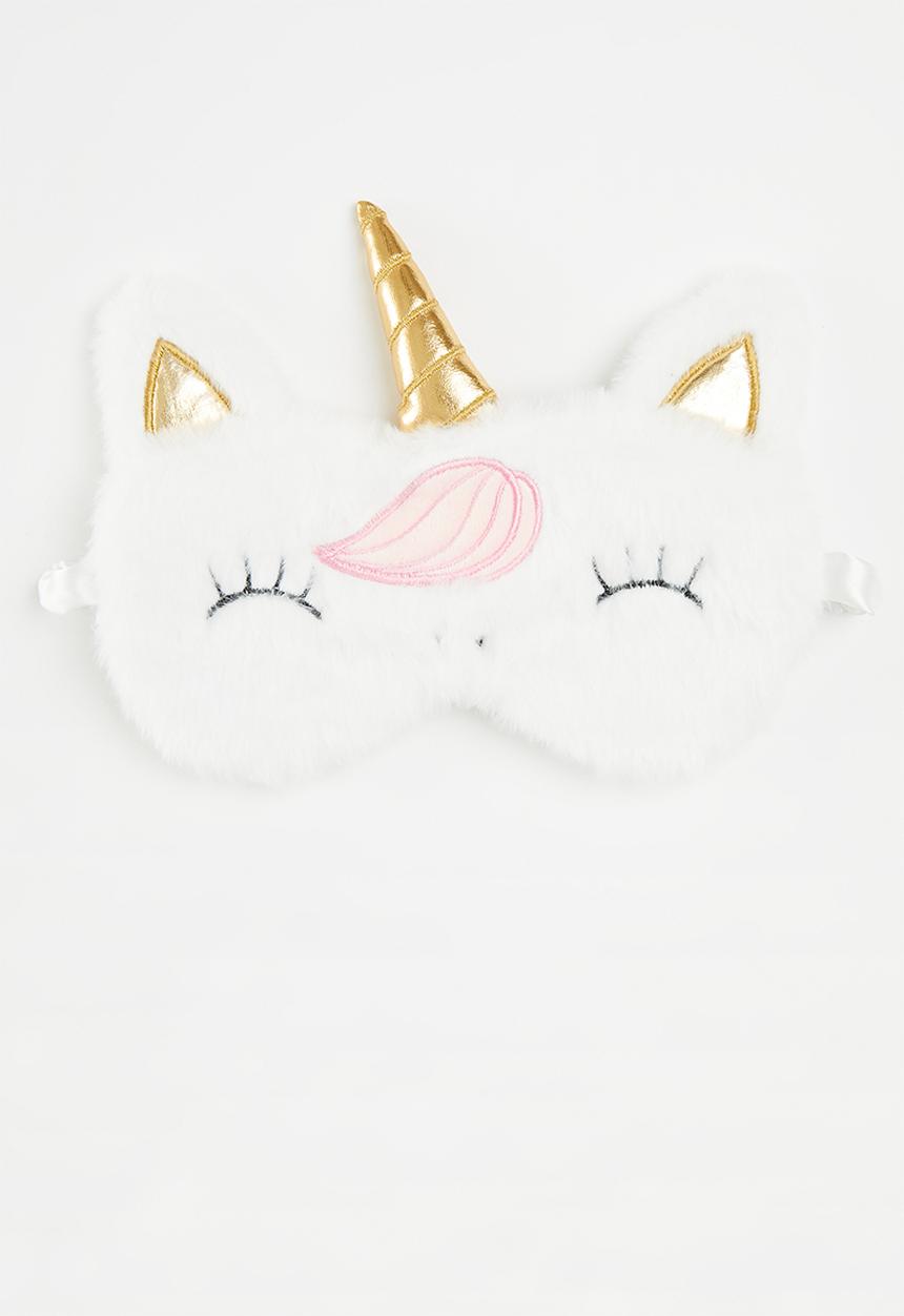 Pop Candy - Unicorn eye mask - white