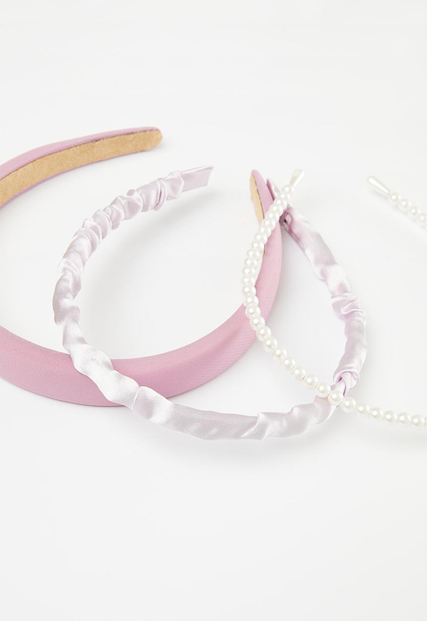Pop Candy - 3 Piece hair band set - lilac