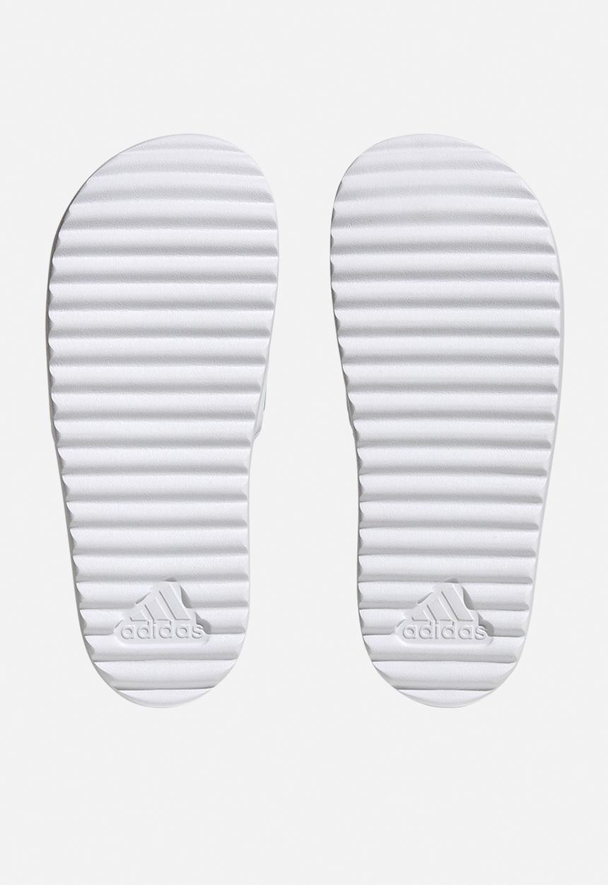 adidas Originals - Adilette platform - ftwr white/zero met/grey one