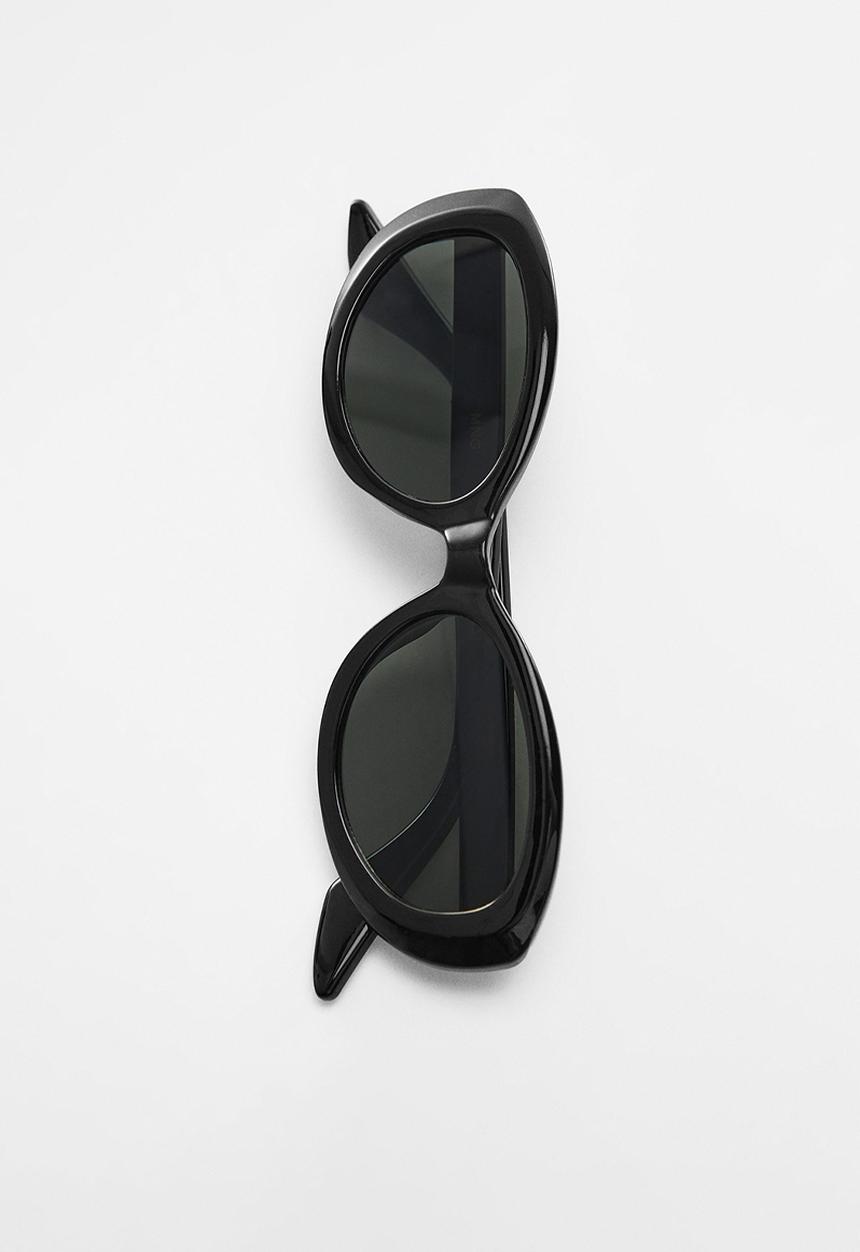 MANGO - Sunglasses flora - black