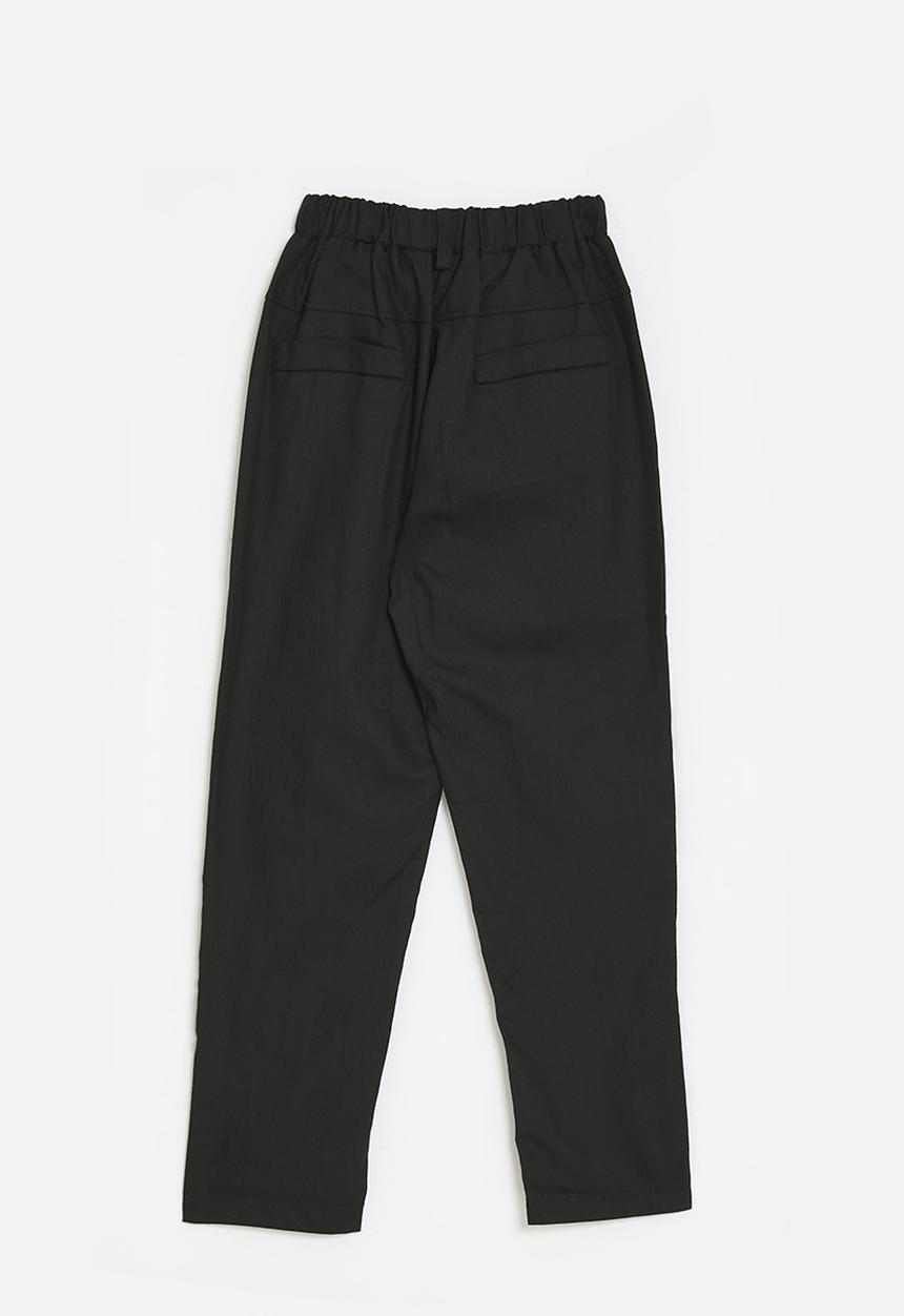Pop Candy - Elasticated waist pants - black
