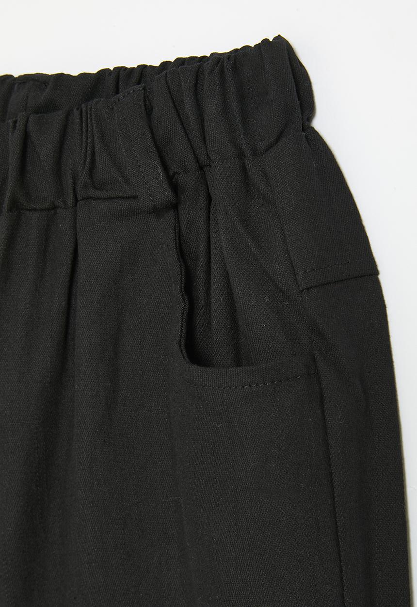 Pop Candy - Elasticated waist pants - black