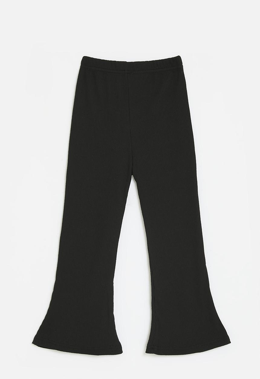 Pop Candy - Flared leggings - black