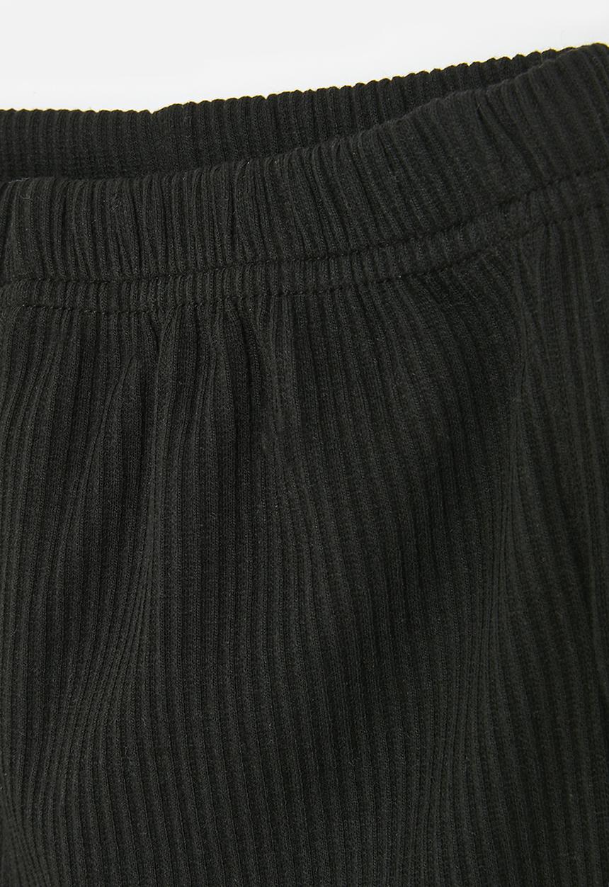 Pop Candy - Flared leggings - black