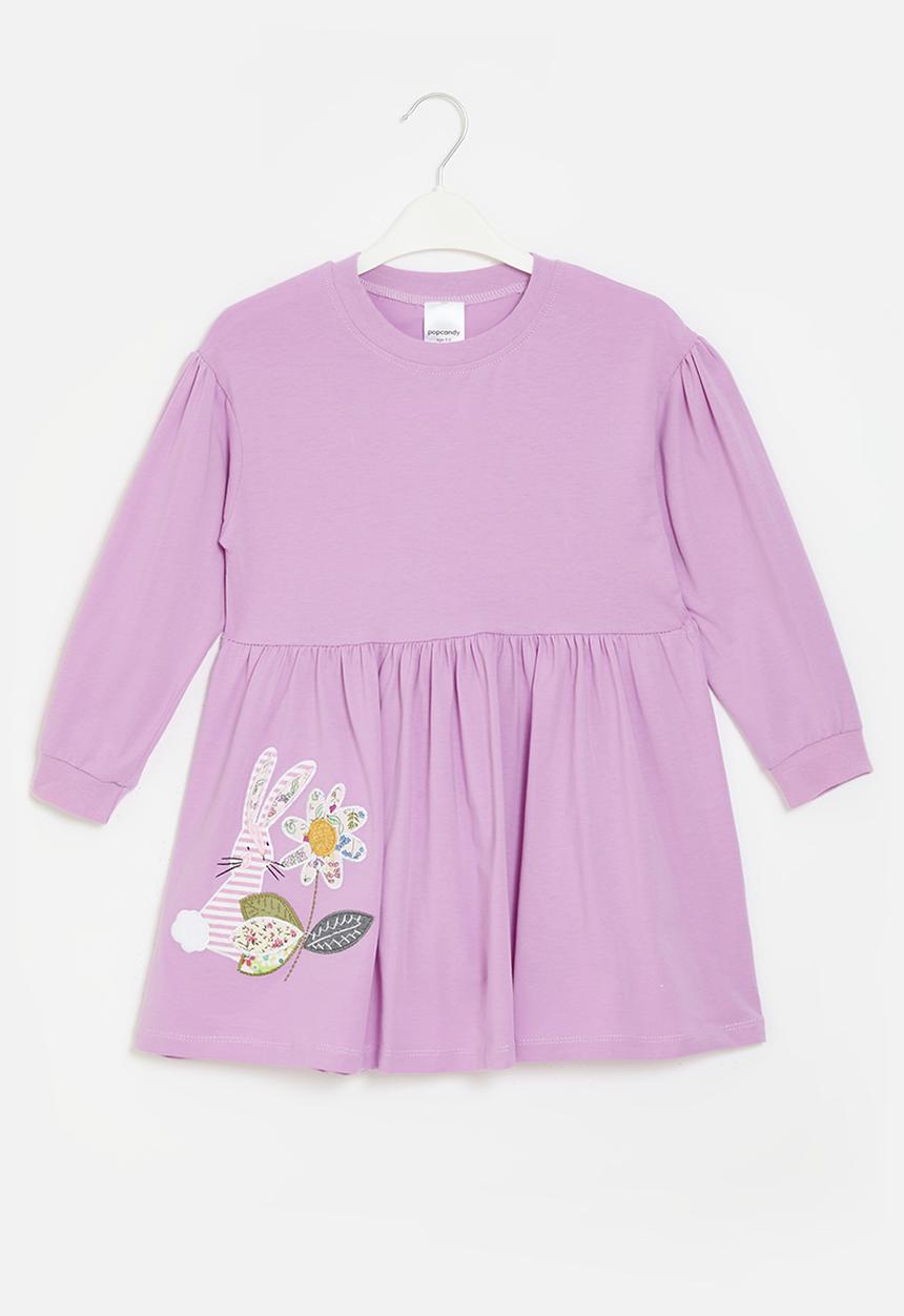 Pop Candy - Applique décor dress - lilac