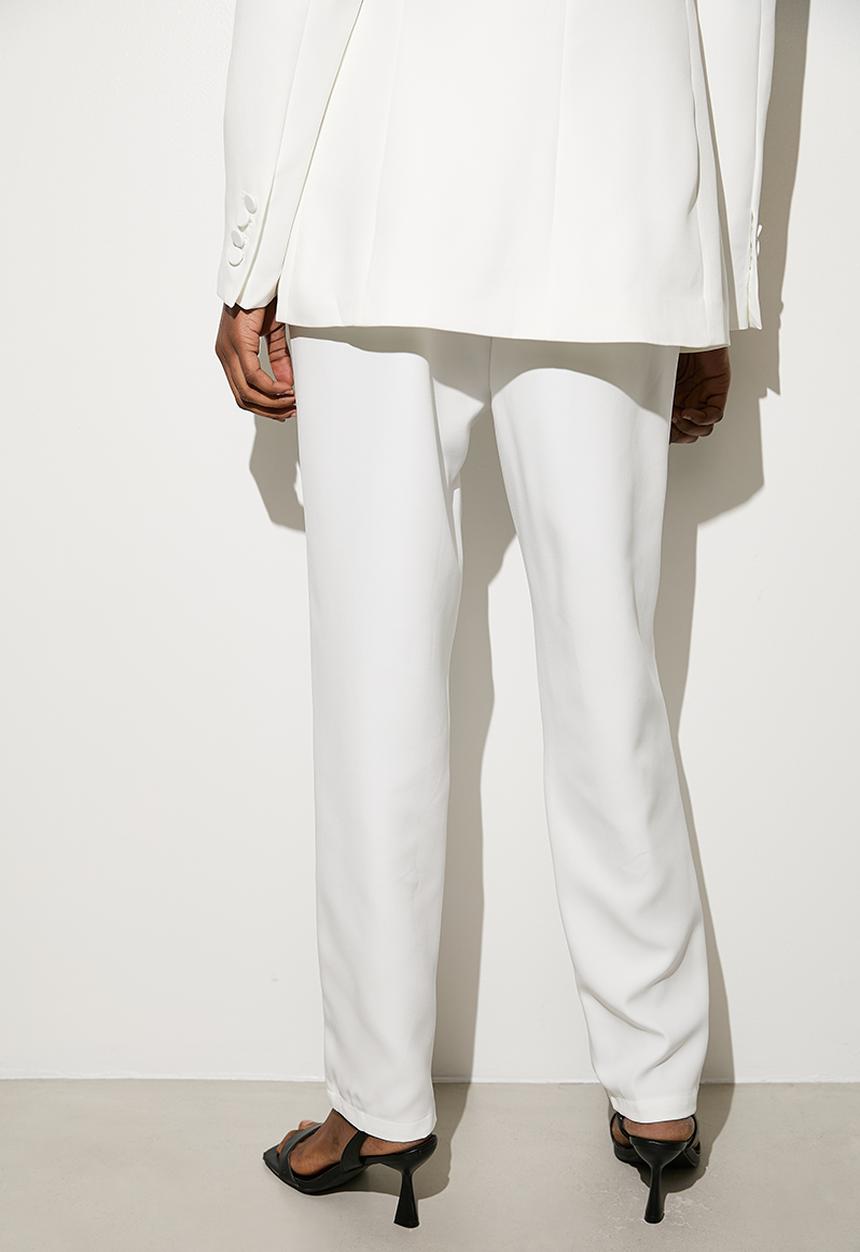 VELVET - Co-ord tapered trouser - ecru