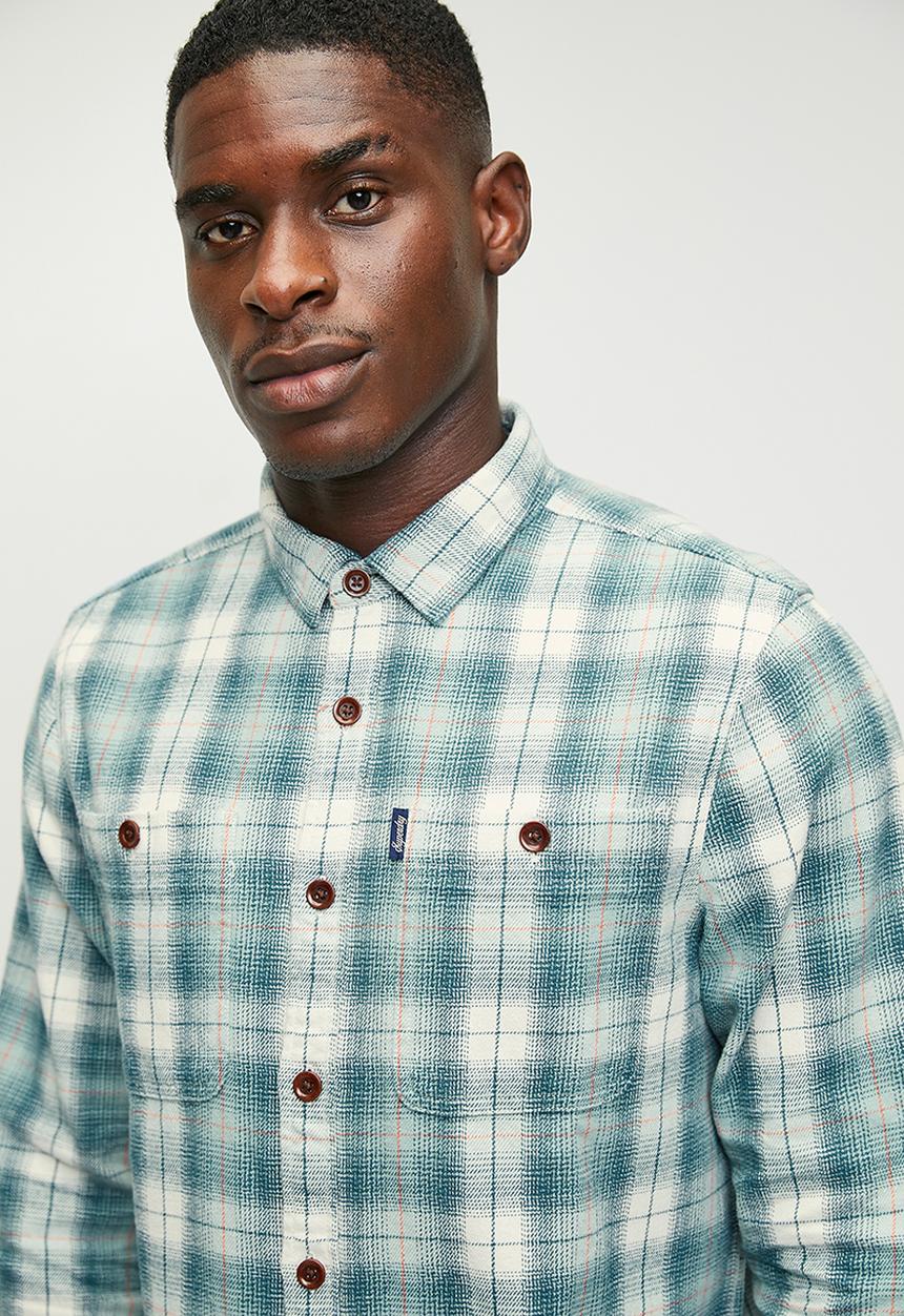 Vintage Check Overshirt - Blue Check