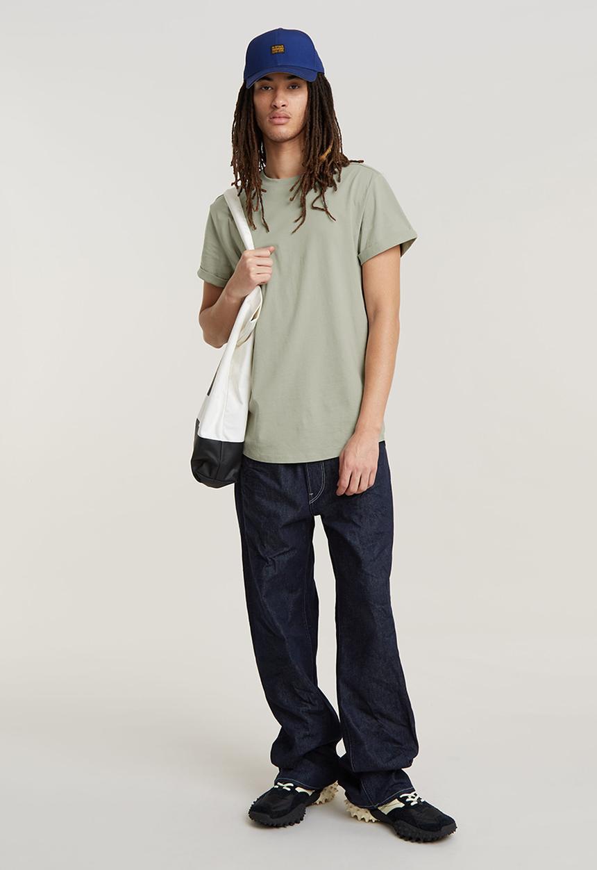 G-STAR - Lash r t short sleeve Compact jersey o - wrought iron