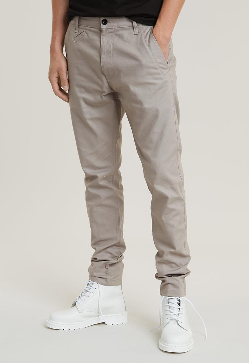 G-STAR - Bronson 2.0 Slim Chino Backdrop stretch canvas - rock ridge