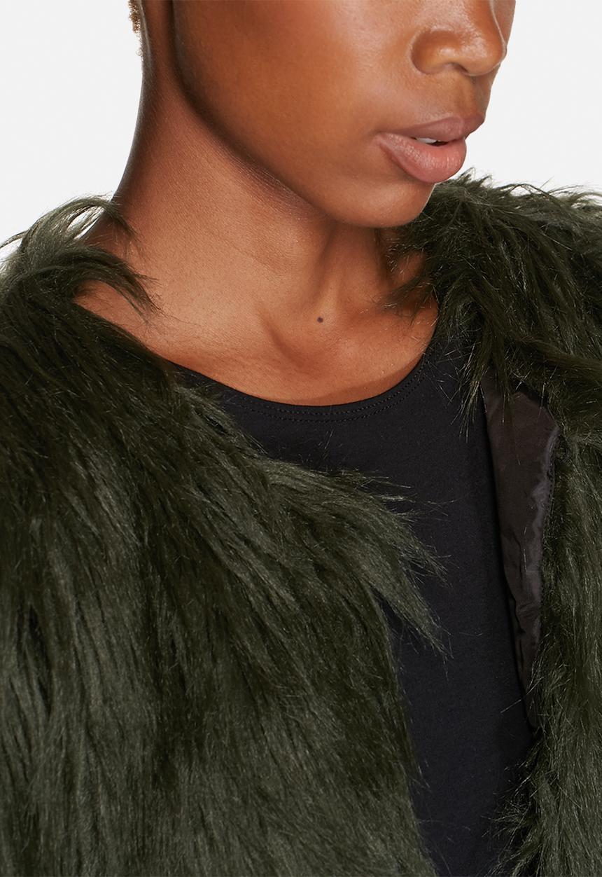 ONLY - Pony Faux Fur Jacket